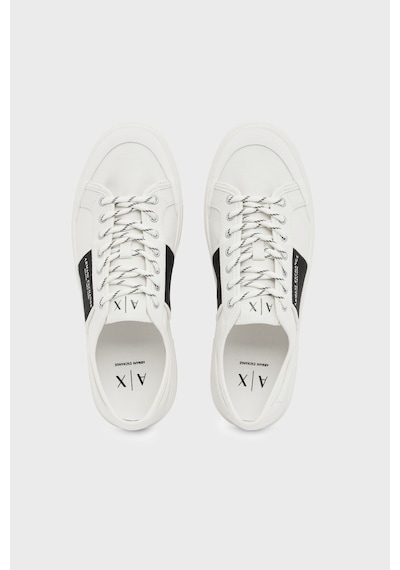 Armani Exchange Logolu Kanvas Sneaker Ayakkabı Erkek Ayakkabı Xm003616 Af29107 M0429 Kırık Beyaz Armani Exchange Logolu Kanvas Sneaker Ayakkabı Erkek Ayakkabı Xm003616 Af29107 M0429 Kırık Beyaz