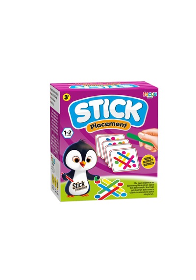 Stick Placement - Çubuk Yerleştirme Eğlenceli Ve Eğitici Kutu Oyunu