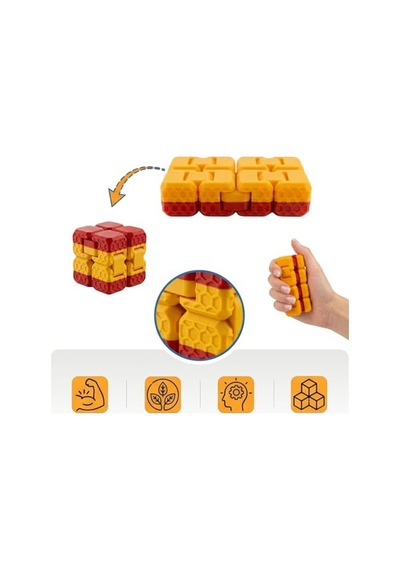 Dayanıklı Stres Küp, Konsantrasyon Aracı, Fidget Cube