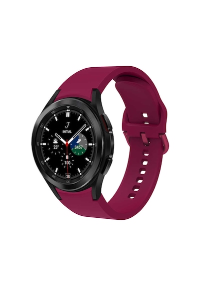 Galaxy Watch 4 44mm Krd-50 Uyumlu Zore Kordon-mürdüm