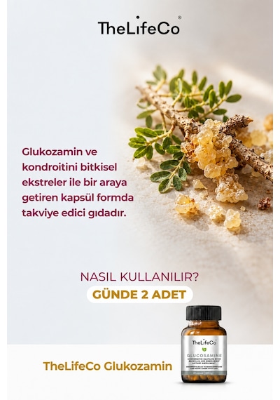 TheLifeCo Glukozamin 60 Kapsül