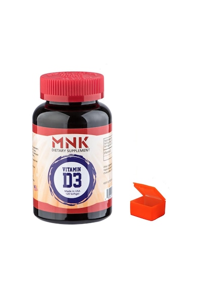 Mnk Vitamin D3 120 Softgel Hap Kutusu