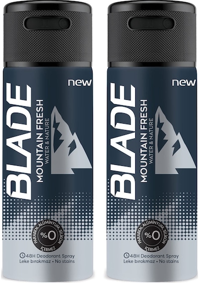Blade Mountain Fresh Deodorant 2 x 150 ML