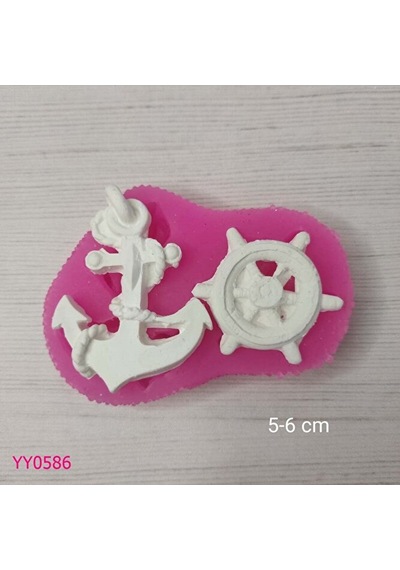 Yy0586 Çapa Dümen Silikon Kalıp