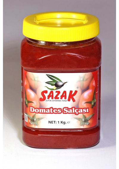 Sazak Ev Yapımı Katkısız Doğal Domates Salçası 1 KG