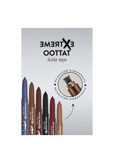 Asansörlü Kalemtıraşlı Jel Göz Kalemi & Far Stick, 004 Mocha 00
