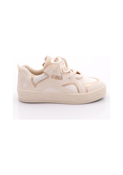 Dgn B10750 Kadin Sneakers Ayakkabi Gold
