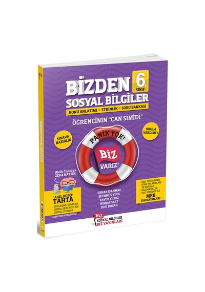 6. Sınıf Sosyal Bilgiler Bizden Konu Anlatımlı Soru Bankası