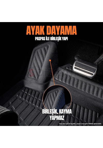 Torres Evx Araca Özel 3d Paspas 2023 2024 2025 2026
