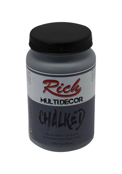 Rich Multi Decor Chalked 250 Cc Is Siyah 4576