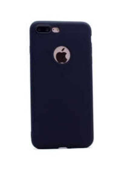 Noktaks - Apple Uyumlu iPhone 7 Plus - Kılıf Mat Soft Esnek Premier Silikon Kapak - T1641 - Mürdüm Mürdüm