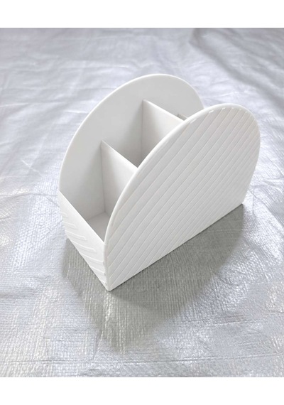 3d Baskı Uzaktan Kumanda Organizeri - Çok Bölmeli Tv Kumandası Masaüstü Düzenleyici-beyaz Diğer