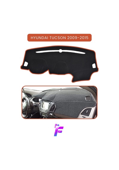 Hyundai Tucson 2009-2015 Uyumlu Ön Göğüs Örtüsü Yansıma Önleyici Kolay Montaj Tc76
