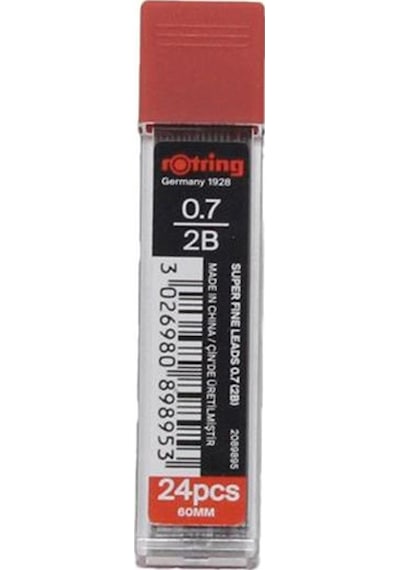 Rotring Min Super Polymer 2B 0.7 MM 2089895 12 Adet