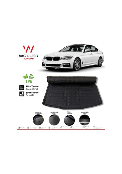 Bmw 5 Serisi G30 Bagaj Havuzu 2017 2022 Arası 3D Wöller Ultraf Bmw 5 Serisi G30 Bagaj Havuzu 2017 2022 Arası 3D Wöller Ultraf