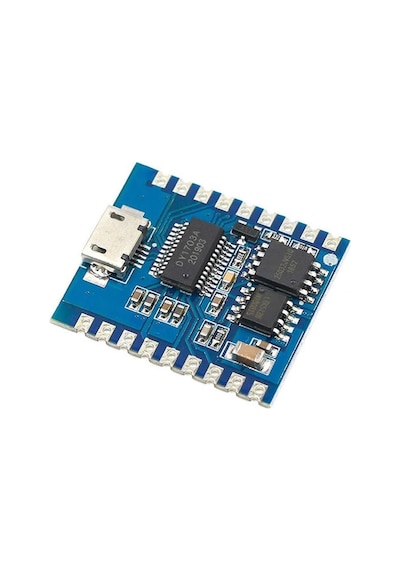 Dy-sv17f Mp3 Wav Ses Çalma Modülü 4mbyte Hafıza Class D Amfi 5w 4-8ohm Hoparlör Microusb Uart Buton