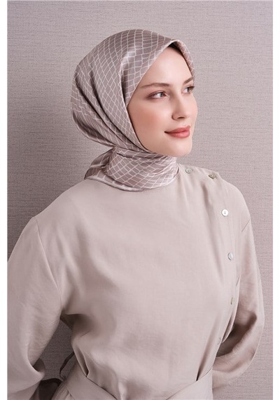 Armine Saf İpek Twill Eşarp 9644d 09 Pudra Pembe
