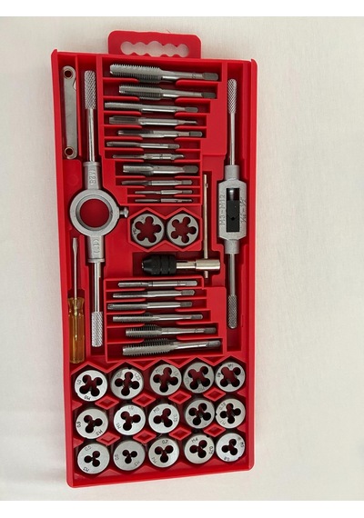 Kılavuz Ve Pafta Takımı 40 Parça Metrik Mk2600