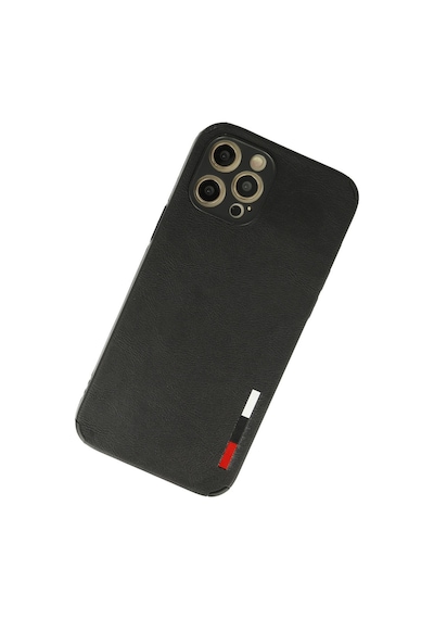 Apple iPhone  Uyumlu- 12 Pro Max Kılıf Loop Deri Silikon - Siyah