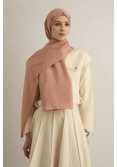 Armine Pamora Dama Çerçeve Şal 2 37 Pembe