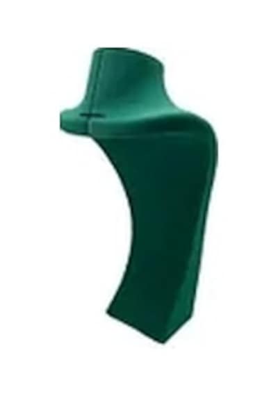Süet Kumaş Elisia Manken Yeşil Renk 32/15 Cm Kolye Gerdanlık Takı Sergileme Mankeni