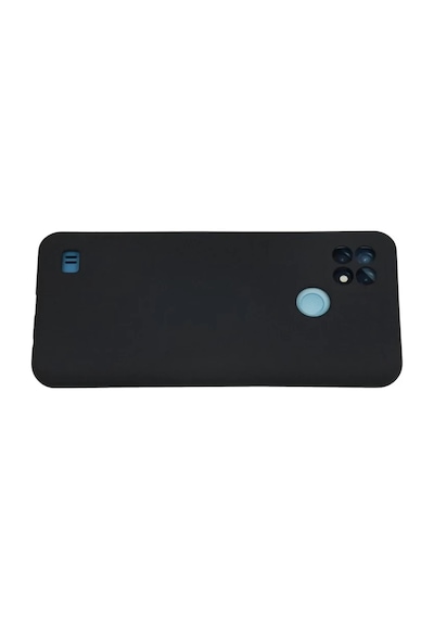 Realme C21 Kılıf Nano İçi Kadife Silikon - Lacivert Bz8683140226923