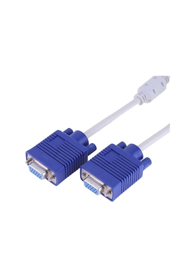 4567 Vga Y Kablo Çoklayıcı Switch Splitter Kablosu Çoklu Monitör