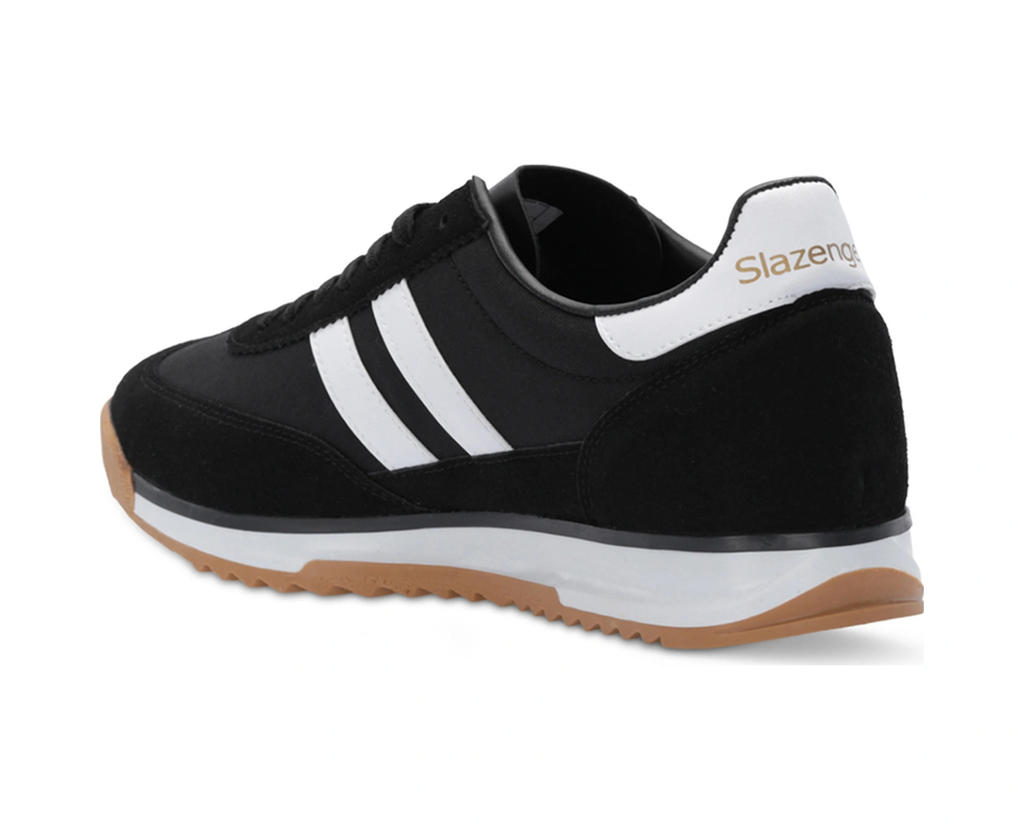 Slazenger Oklahoma Kadın Siyah / Beyaz Günlük Spor Ayakkabısı Siyah / Beyaz