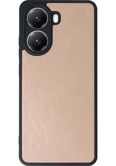 Newface Xiaomi Poco X7 Pro Kılıf Aras Deri Kapak - Pudra