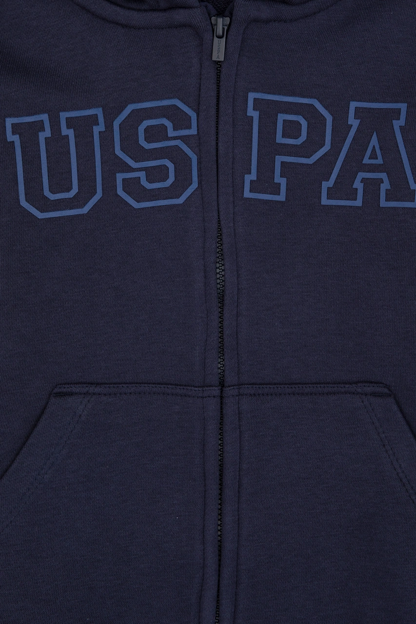 U.S. Polo Assn. Erkek Çocuk Açık Lacivert Fermuarlı Örme Hırka 50313844-VR059 U.S. Polo Assn. Erkek Çocuk Açık Lacivert Fermuarlı Örme Hırka 50313844-VR059