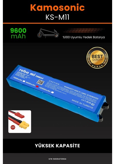 Kamosonic Ks-M11 / 36v 9600mAh Elektrikli Scooter Bataryası