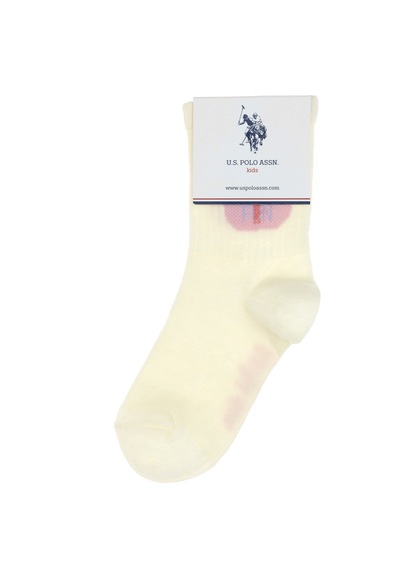 U.S. Polo Assn. Kız Çocuk 2'li Soket Çorap 50311328-VR034