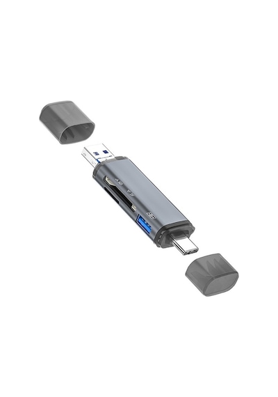Ally Ads-307 3 In 1 Usb + Micro Usb + Type-c Otg Kart Okuyucu