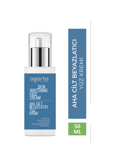 Agarta Doğal Cilt Beyazlatıcı ve Leke Karşıtı Krem 50 ML