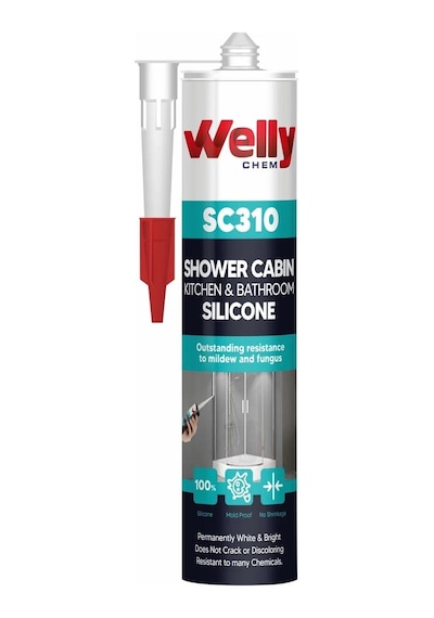 Welly Chem SC310 Duşakabin Silikonu 280 ML Şeffaf