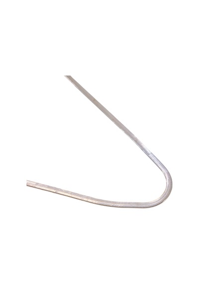 Çelik İtalyan Zincir 4 Mm Kalınlık Zn-311 Gümüş