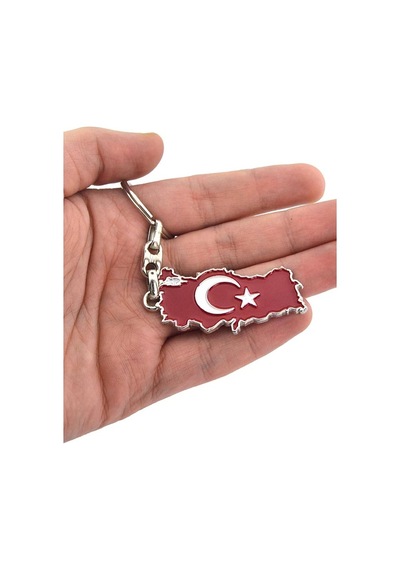 Türkiye Harita Metal Anahtarlık