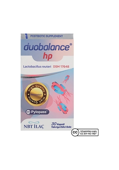 Nbt Duobalance Hp Probiyotik 30 Kapsül