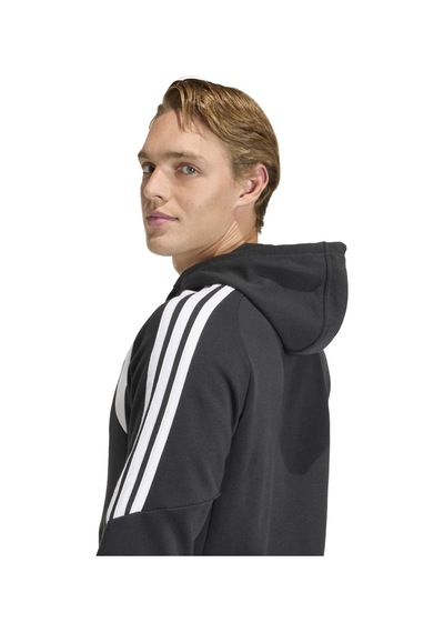 Black/whıte Adidas Erkek Futbol Kapşonlu Sweatshirt Tiro26l Swfzhdm Kf3321 siyah