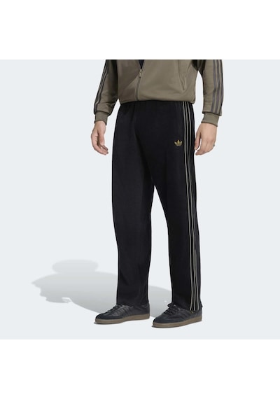 Adidas Firebird Velur Erkek Siyah Eşofman Altı Ks4100