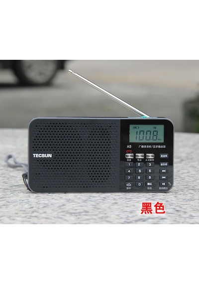 Tecsun A5 Taşınabilir Şarjlı Cep Bluetooth Mp3 Radyosu