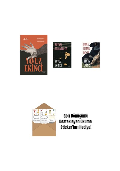Aziz + Rüyası Bölünenler + Bana İsmail Deyin + Okuma Sticker'ları
