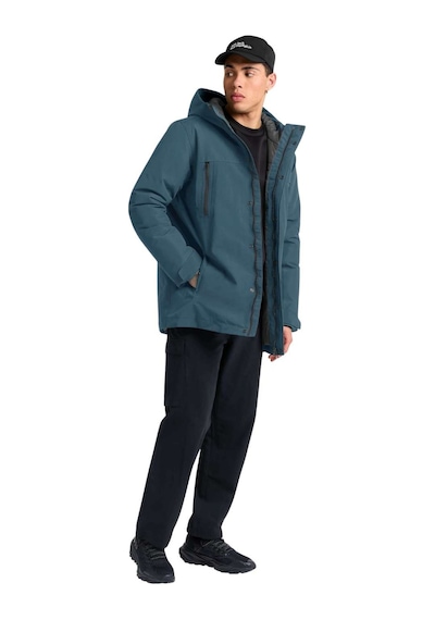 Jack Wolfskın Jack Wolfskin Glacier Shield Erkek Mavi Outdoor Ceketi C0539 İndigo