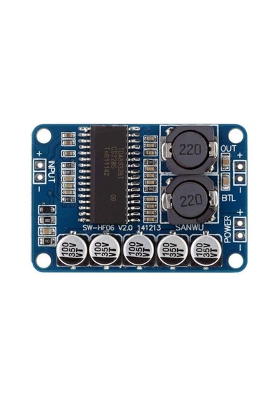Tda8932 35w Mono Amfi Modülü Amplifikatör Devresi