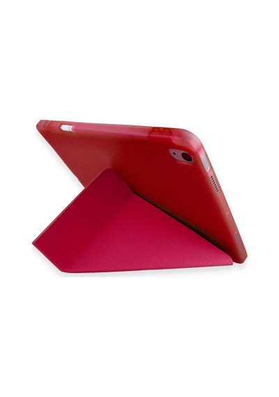 Xiaomi Pad 6 Kılıf Kalemlikli Mars Tablet Kılıfı - Kırmızı Arka Kapak