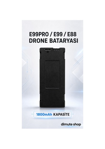 E99pro E99 E88 Drone Bataryası 1800mah - 906411294