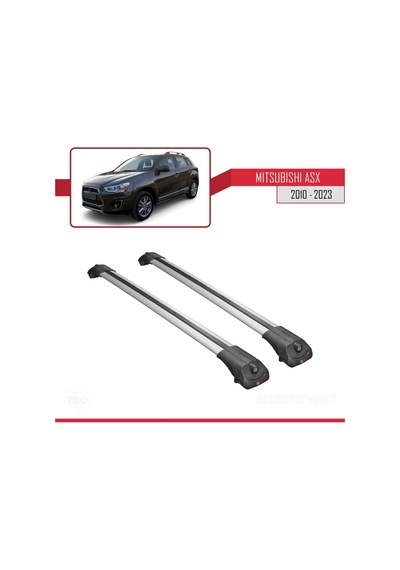 Mitsubishi Asx 2010-2023 Arası İle Uyumlu Ace-1 Ara Atkı Tavan Barı Gri