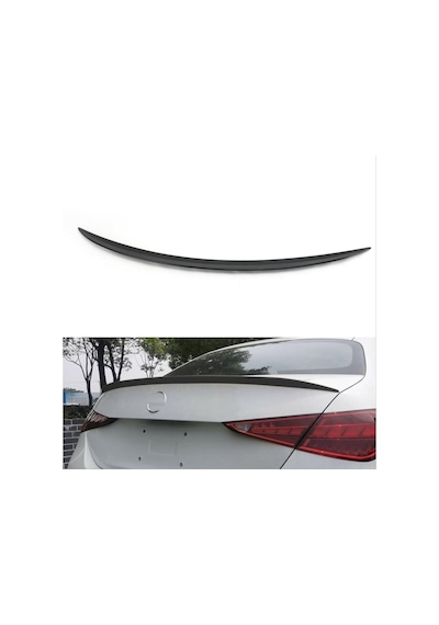 Mercedes W206 C Serisi 202+ Uyumlu Profesyonel Fırın Boyalı Amg Spoiler