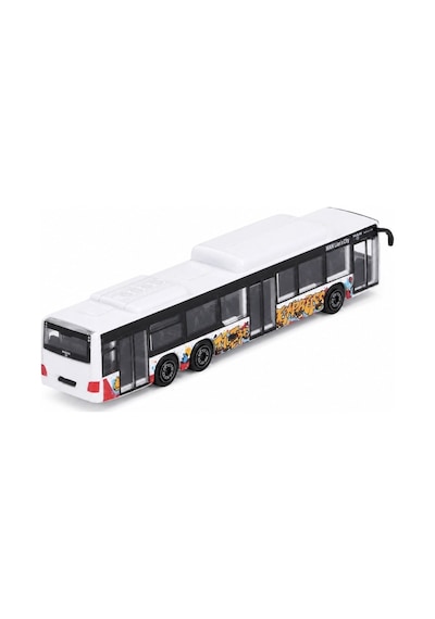 Majorette Man Lion S City C Beyaz Grafiti Desenli Metal Şehir Otobüsü 13 Cm