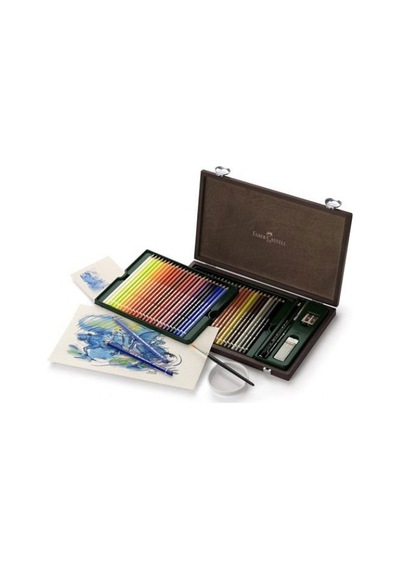 Faber Castell Albrecht Dürer 48 Renk Ahşap Kutu Suluboya Kalem Seti